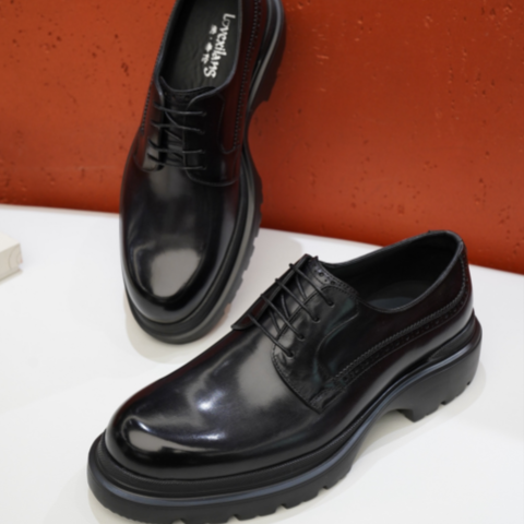 系带正装鞋